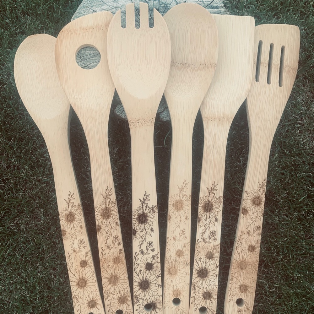 Custom Bamboo Cooking Utensils